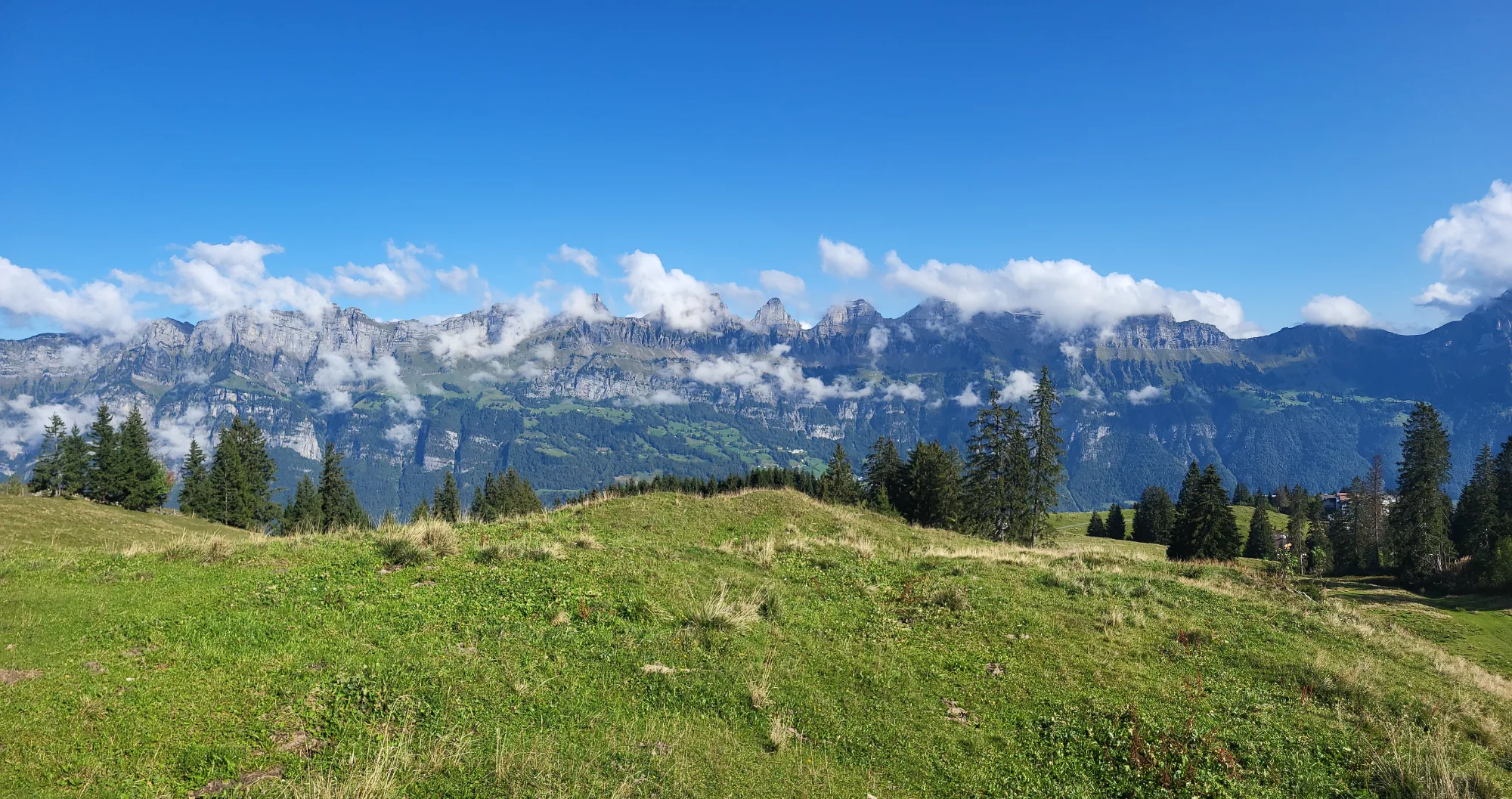 Wanderung Tannenboden zum Maschgenkamm
